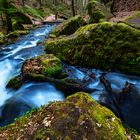 Karlstalschlucht Blick auf Wasserfall 02