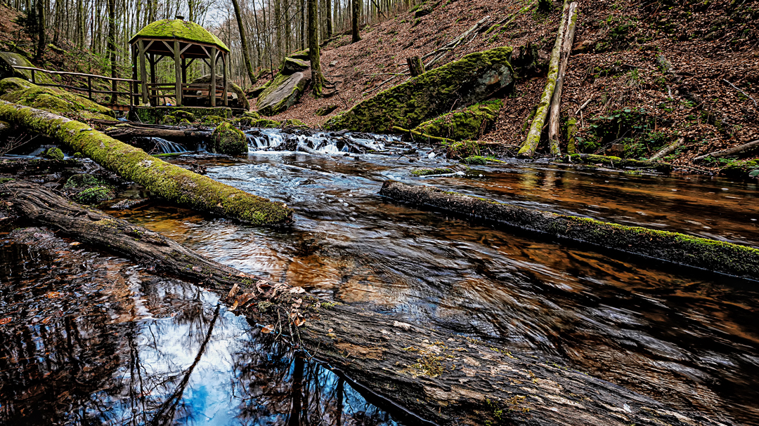 Karlstalschlucht - der Pavillon