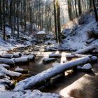 Karlstalschlucht im Wintermantel