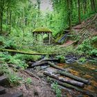 Karlstalschlucht mit Gartenpavillion