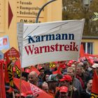 Karmann Warnstreik - Warnstreik der IG Metall in Osnabrück