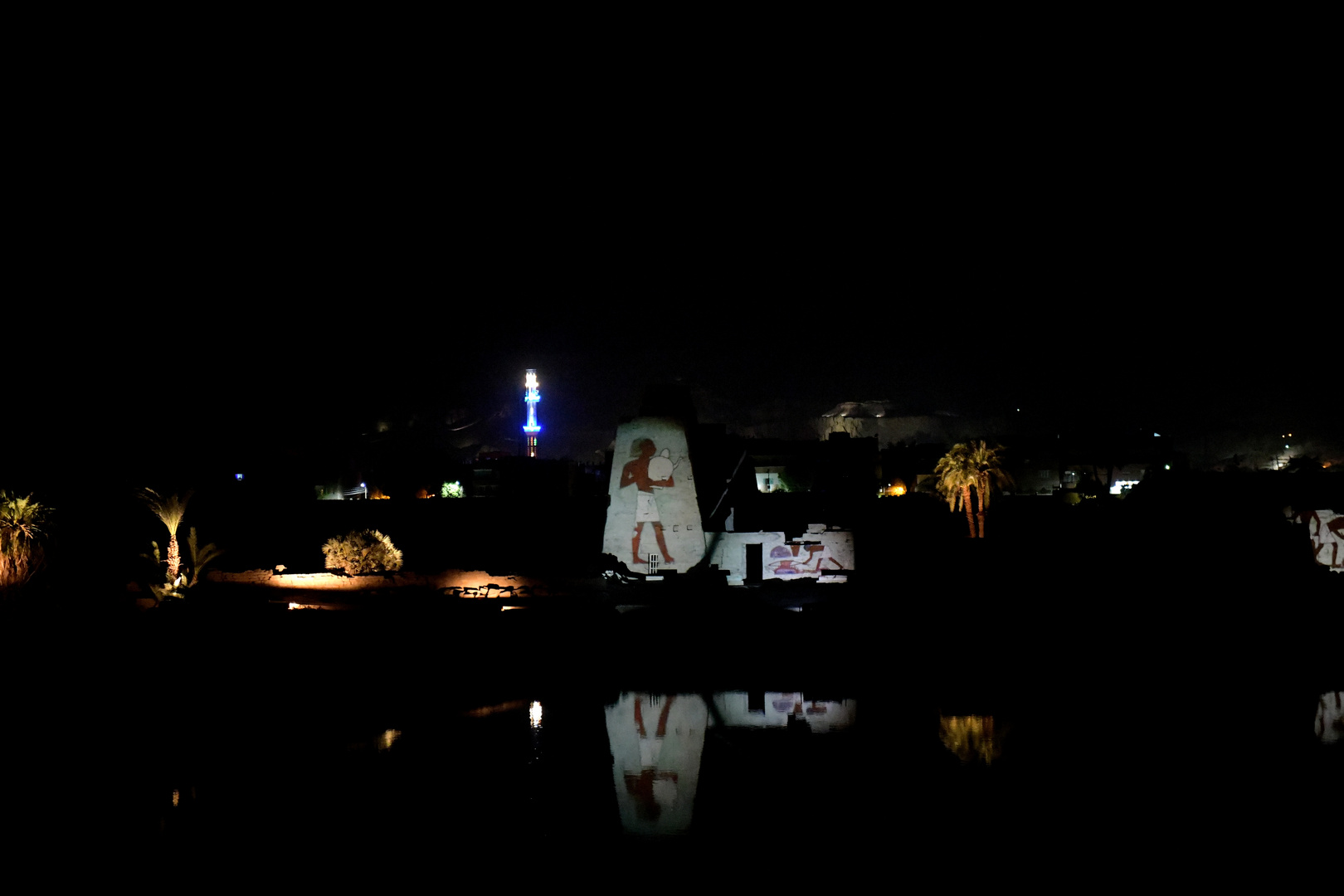 Karnak-Tempel am Abend 5