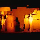 Karnak Tempel bei Nacht