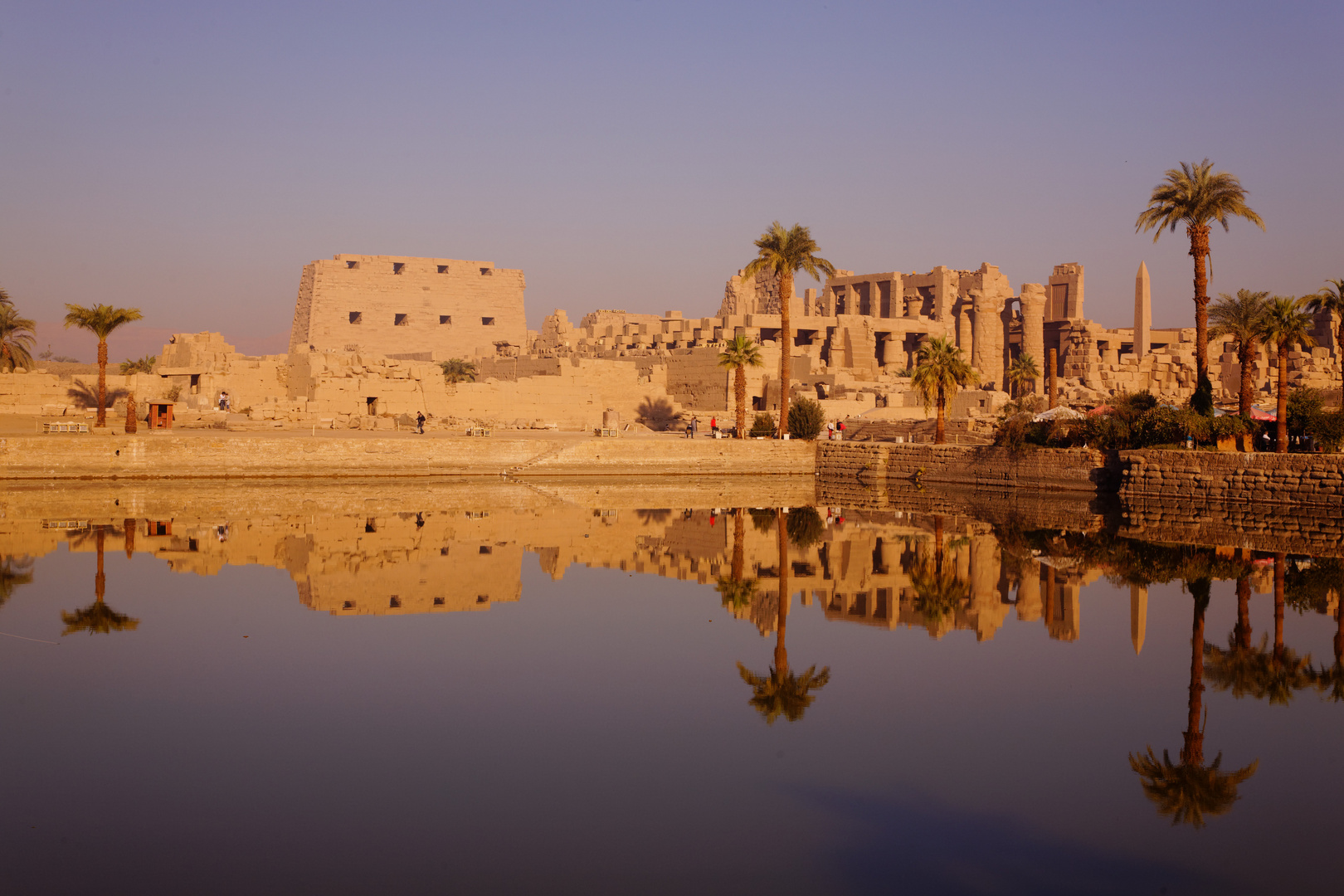 Karnak-Tempel im Heiligen See