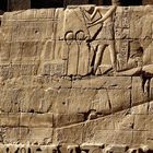 Karnak – zwischen 3. + 4. Pylon – Außenseite nördliche Ostwand 3. Pylon