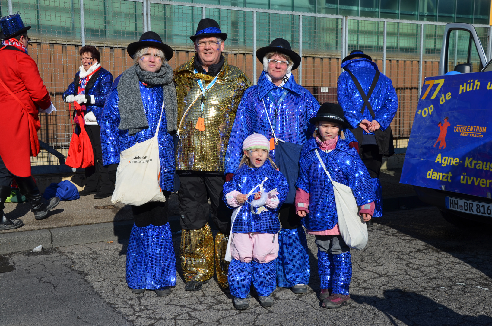 Karneval 2013 in Bergisch Gladbach mit Familie