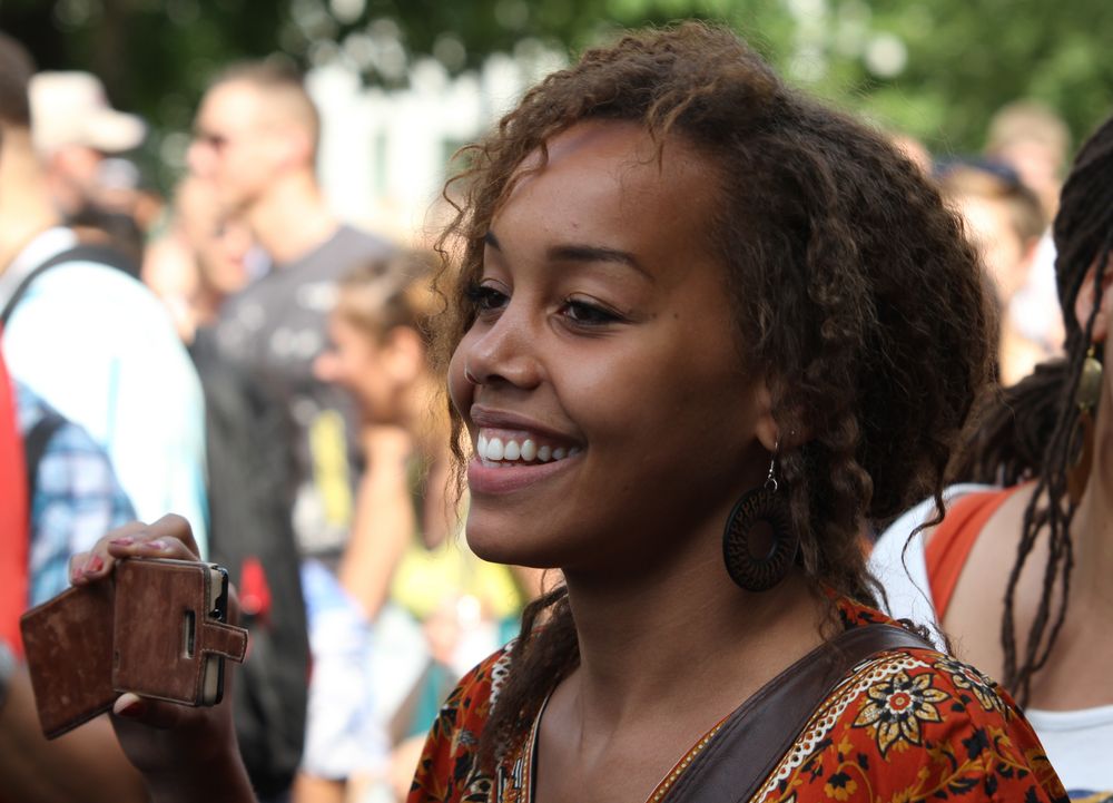 Karneval der Kulturen - Handyfotografin