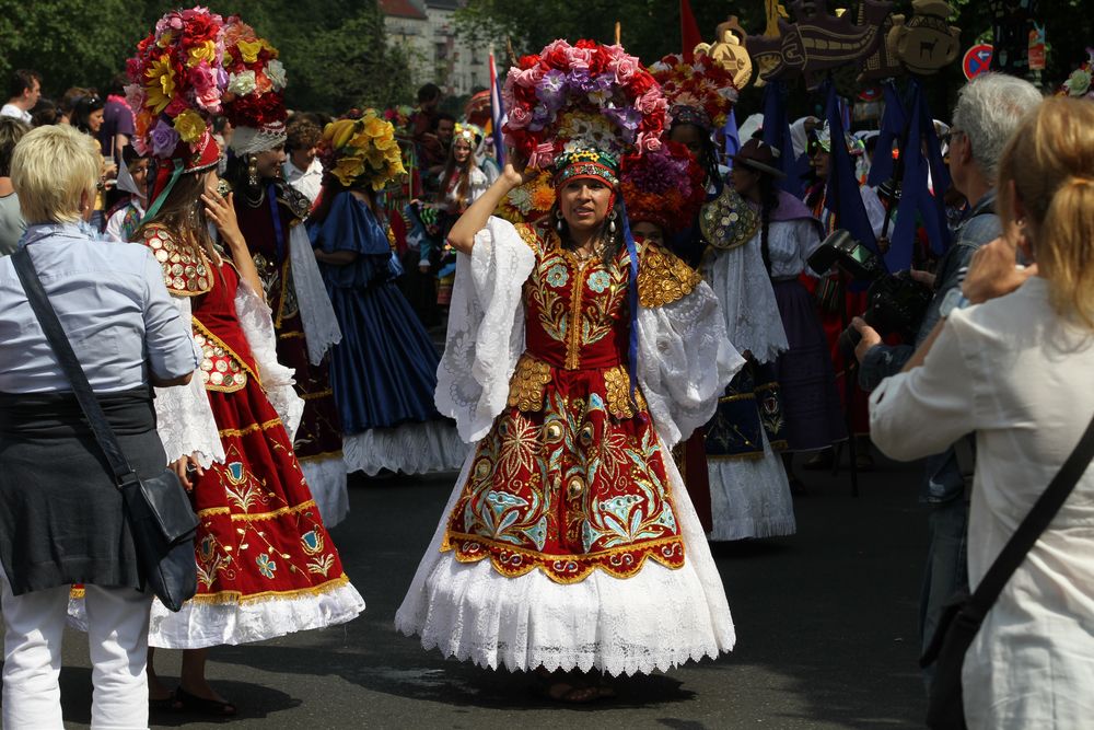 Karneval der Kulturen in bunt