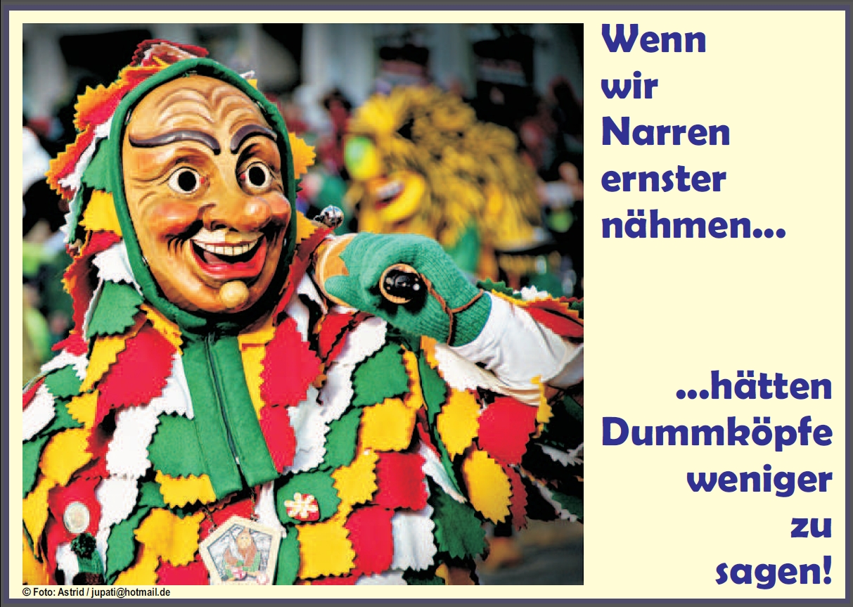 Karneval - ein Fazit...