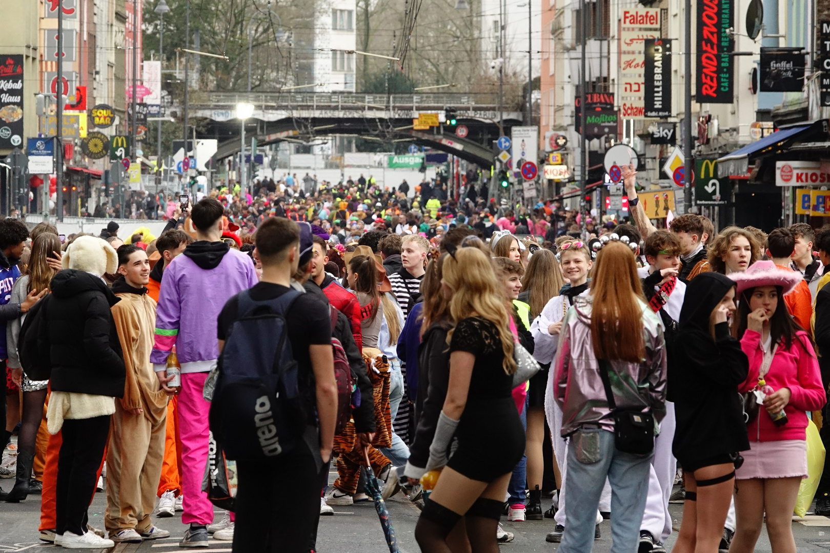 Karneval im Studentenviertel