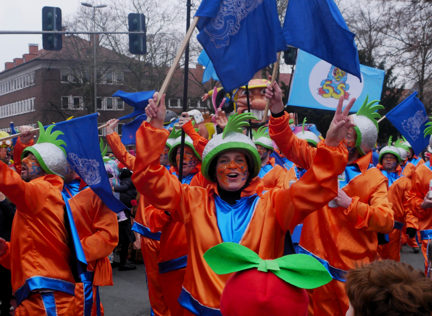 Karneval in Münster 2023 - Fußgruppe aus den Niederlanden