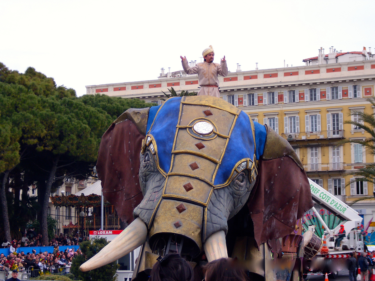 Karneval in Nizza - am 11. Feburar ging er wieder los