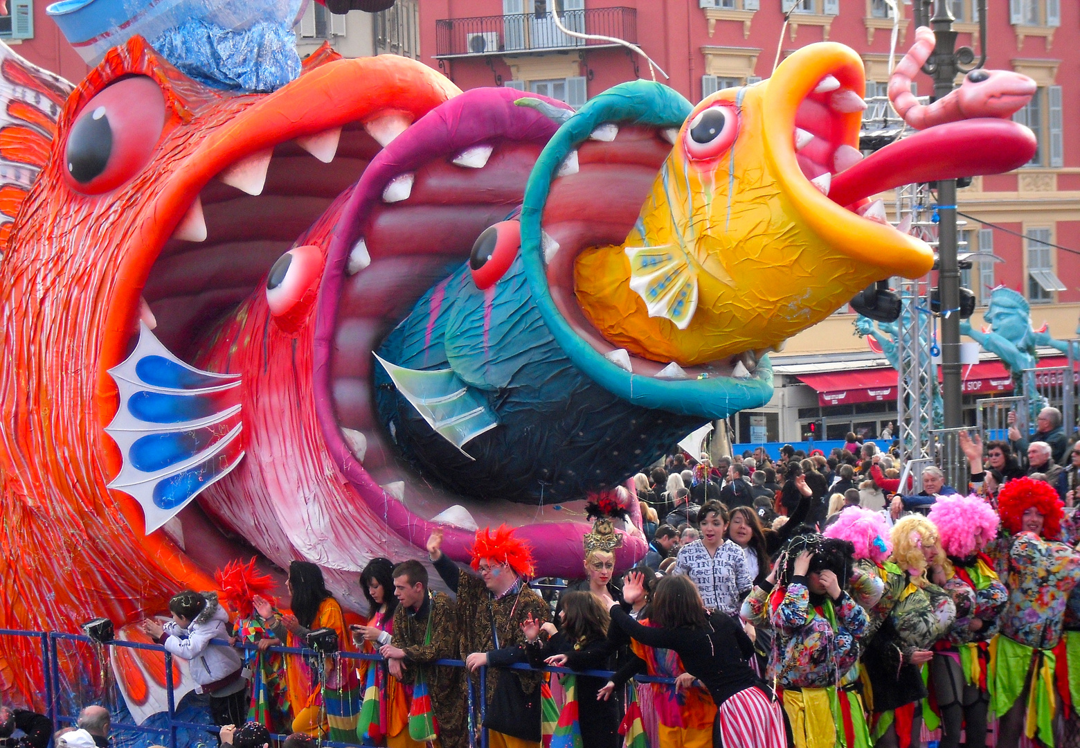 Karneval in Nizza - am 11. Feburar ging er wieder los