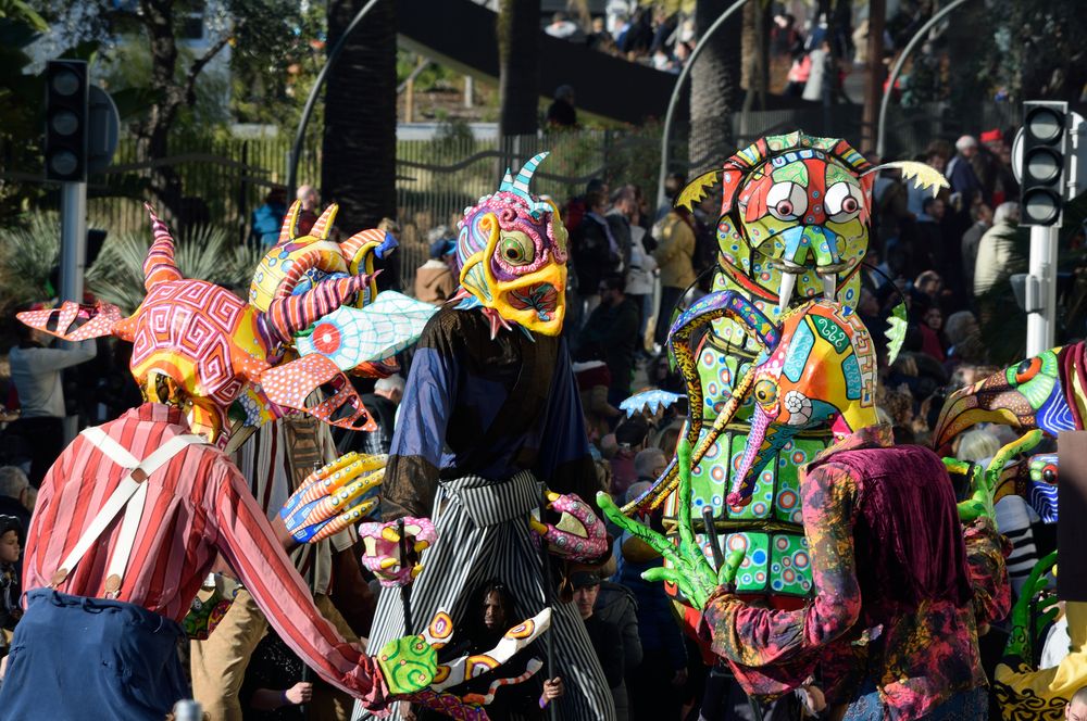 Karneval in Nizza, Seltsame Vögel