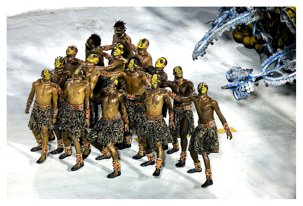 Karneval in Rio  -  im Sambadrom von Rio de Janeiro