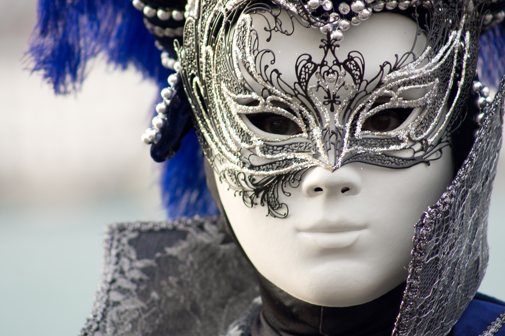 Karneval in Venedig 2014 - blue