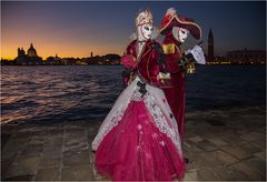 Karneval in Venedig..