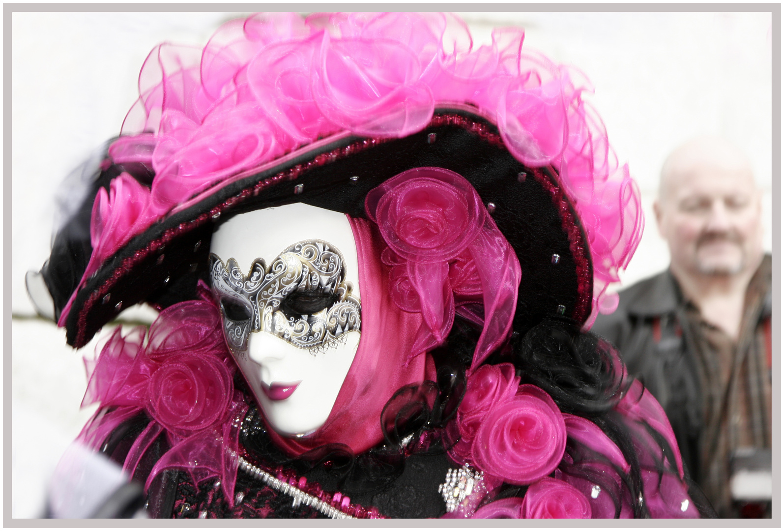 Karneval in Venedig Maske