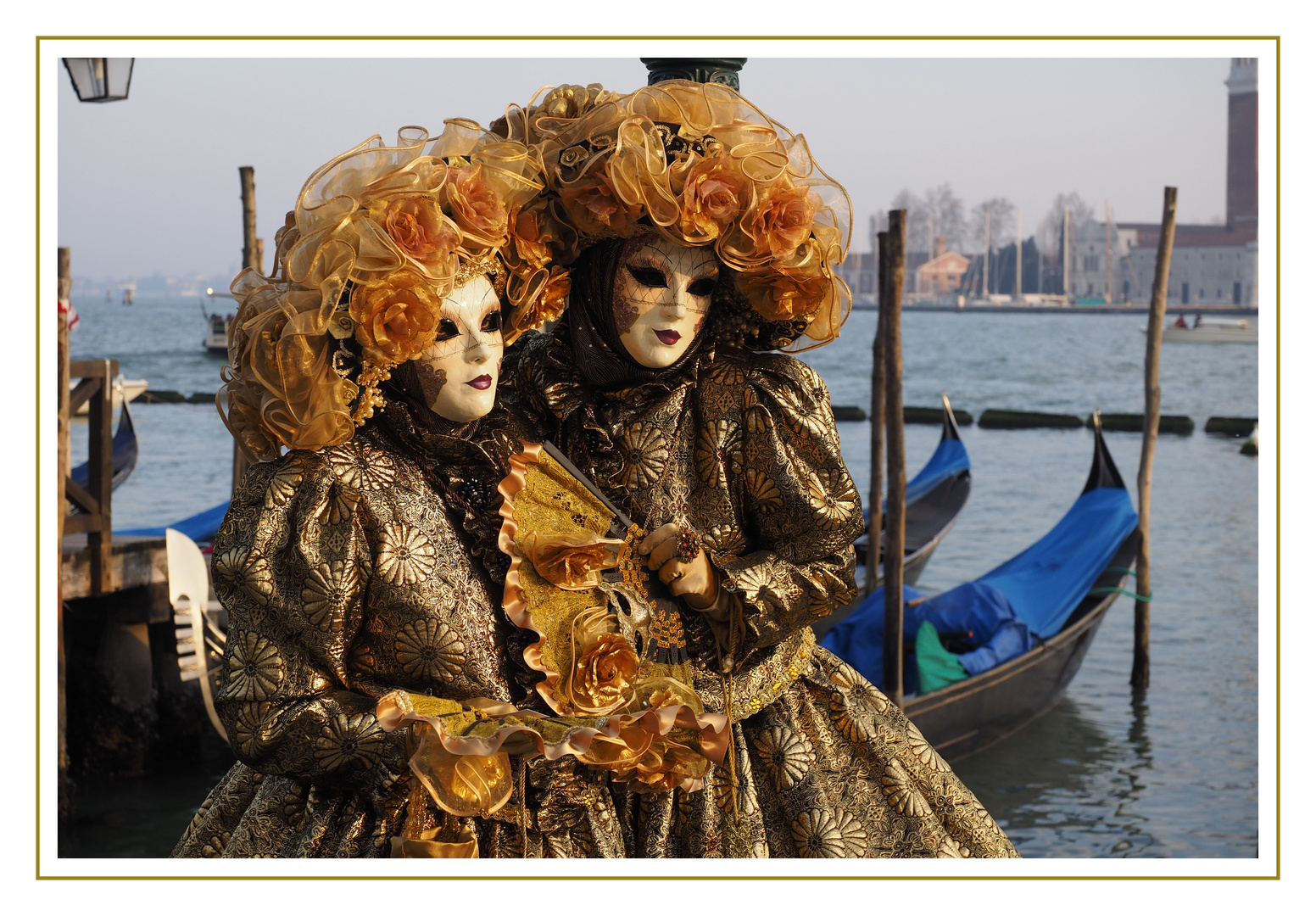 Karneval in Venedig Masken