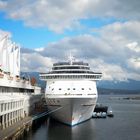 Karneval Legende at Vancouver habour ...