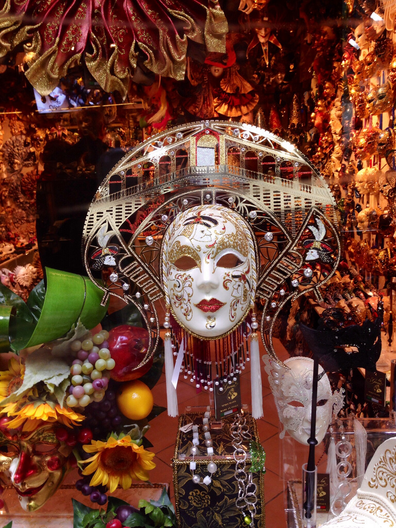 Karneval Maske in Venedig