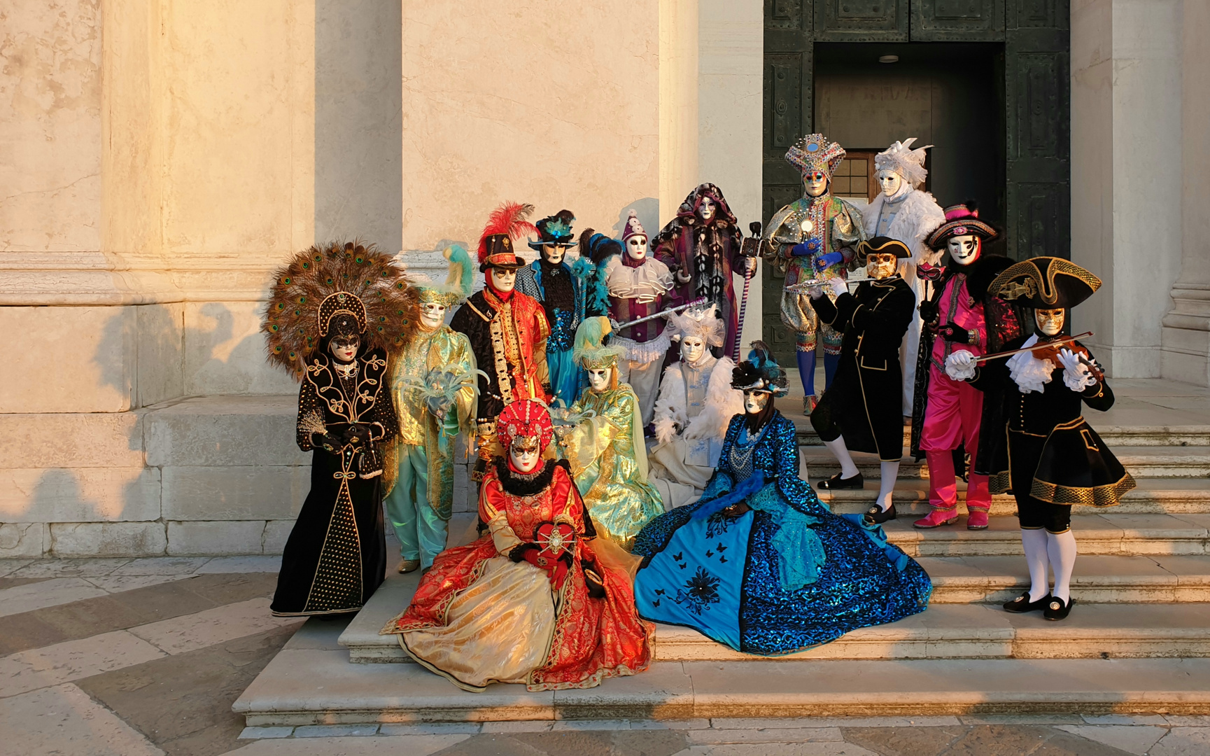 Karneval mit Freunden in Venedig 2020