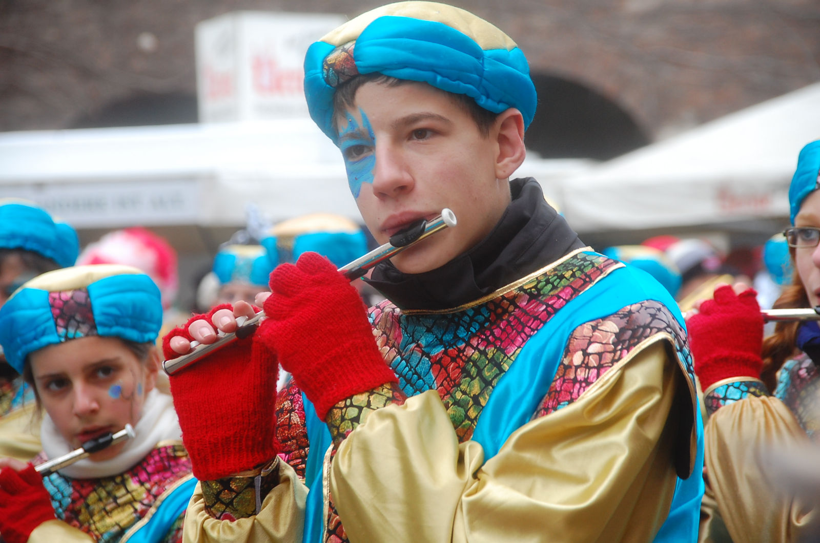 Karneval - Rosenmontagszug in Düsseldorf