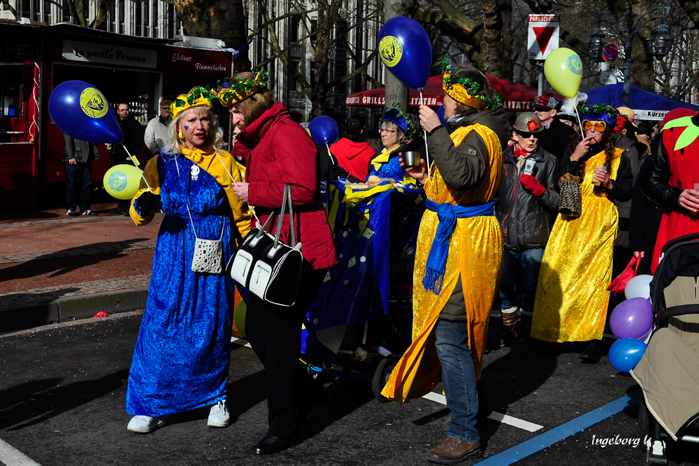 Karnevalssonntag in Düsseldorf 2012 -(2)