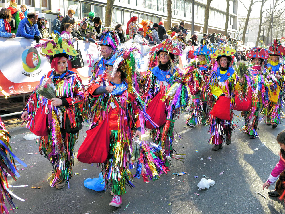 Karnevalssonntag in Köln 2