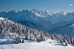 Karnische Alpen im Winter