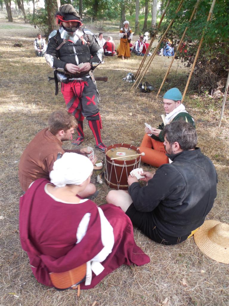 Karnöffel auf der Trommel