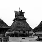 Karo Batak Dorf in Berastagi, Sumatra