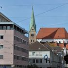 Karolinenstr. Blick zum Dom, Augsburg, September 2012