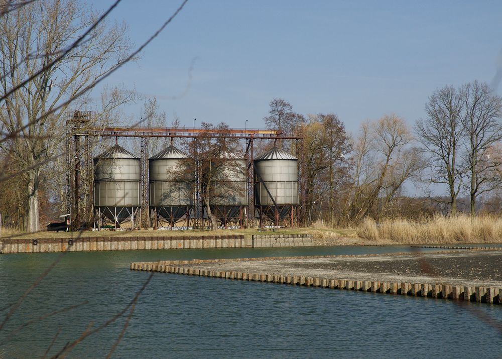 Karpfenfuttersilo