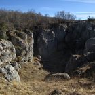 Karst-Einbbruch (Doline) voreiszeitlich...