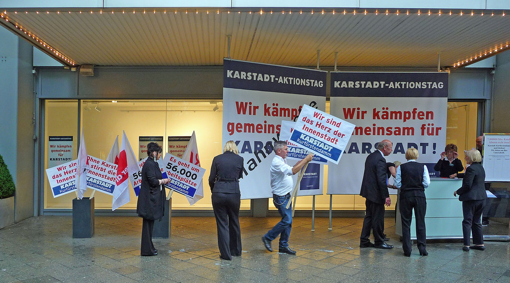 Karstadt. Schon alles im Eimer ???