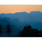 Karstberge bei Vang Vieng