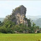 Karstlandschaft im Norden von Vang Vieng