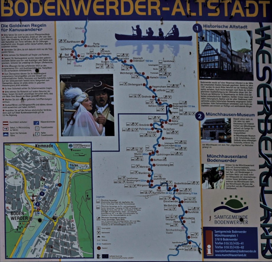 Karte Bodenwerder Altstadt