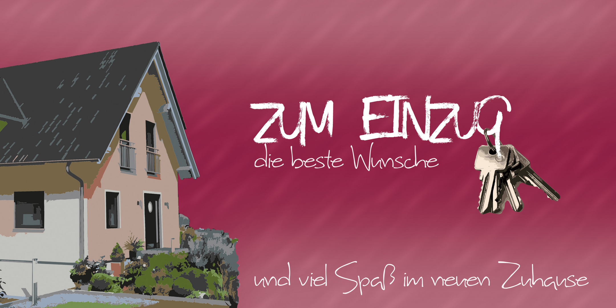 Karte &quot;Zum Einzug&quot; Foto &amp; Bild karten und kalender, geburtstagskarten, spezial Bilder auf