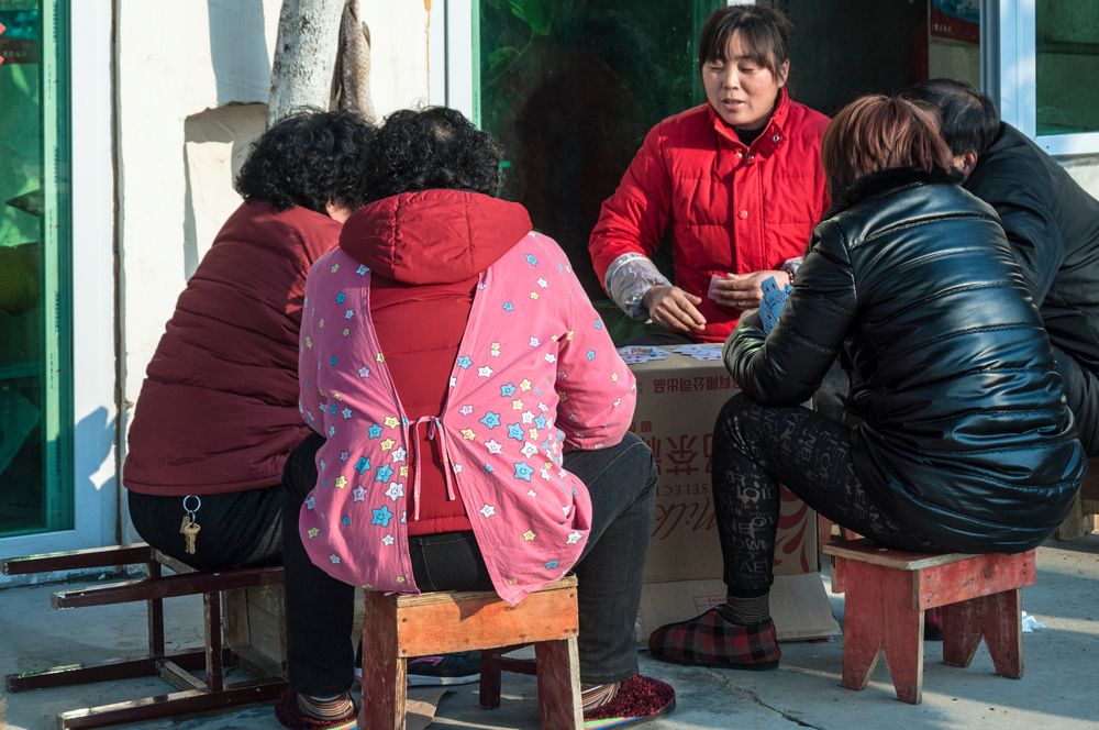 Kartenspielerinnen Foto Bild China World Menschen Bilder Auf Fotocommunity