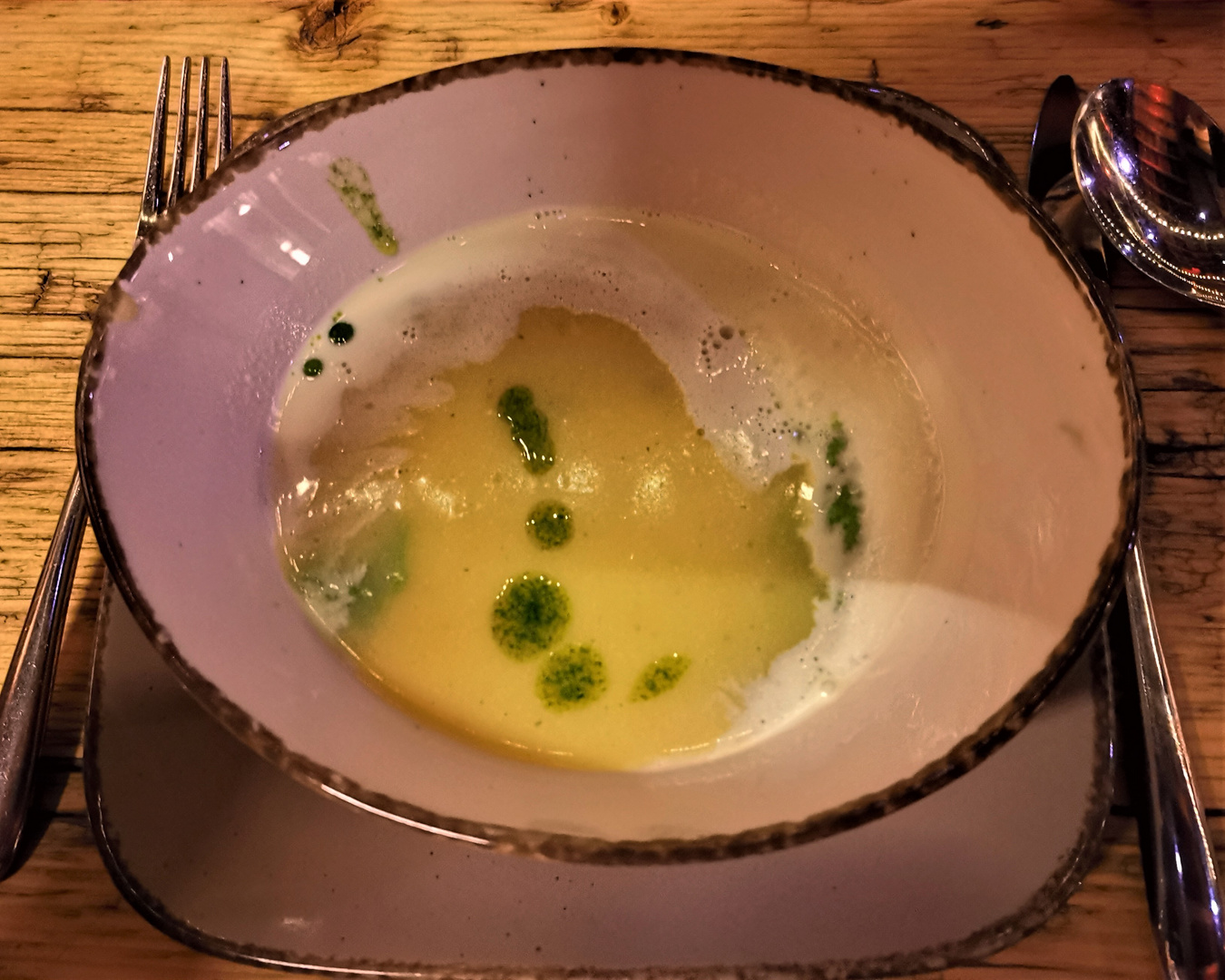 Kartoffel Suppe mit Erbsen Püree Foto & Bild | deutschland, europe ... Kartoffel Suppe mit Erbsen Püree Foto & Bild | deutschland, europe ...