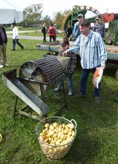 Kartoffel-Waschmaschine