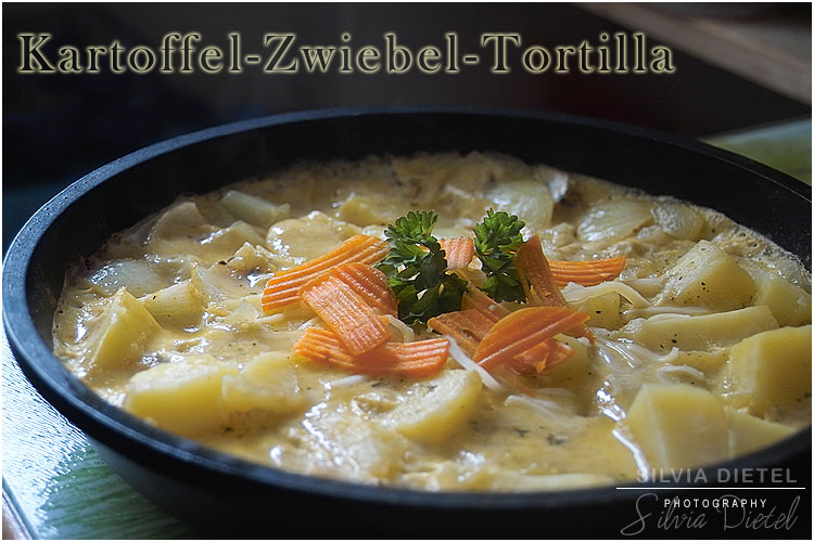 Kartoffel-Zwiebel-Tortilla