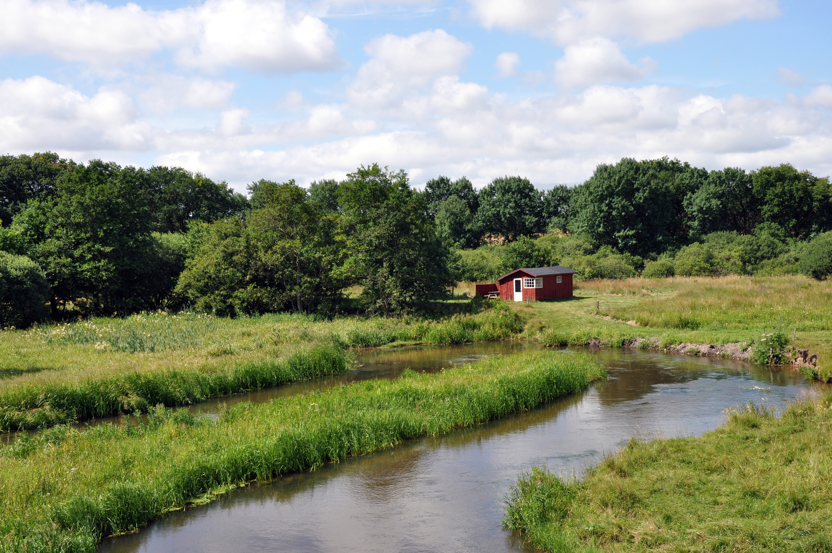 Karup J. Denmark. Little river 1.