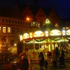 Karussell auf dem Frankfurter Weihnachtsmarkt 2021