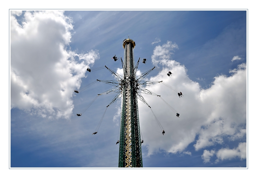 Karussell in den Wolken