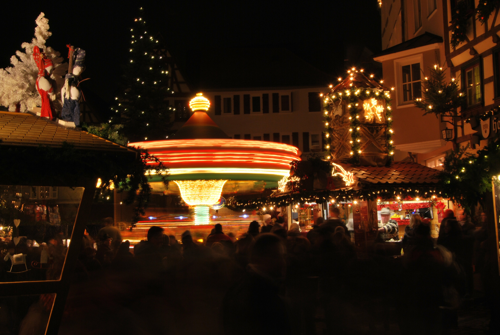 Karussell Weihnachtsmarkt