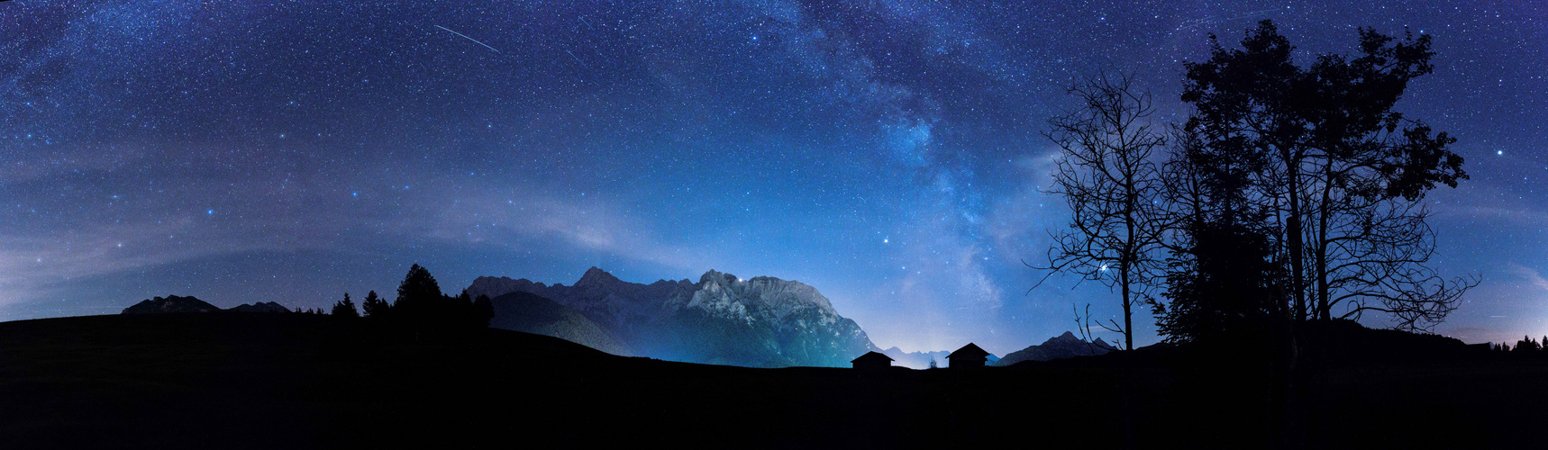 Karwendel bei Nacht - 1