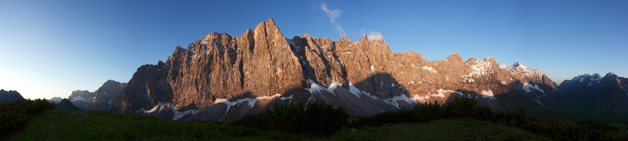 Karwendel bei Sonnenaufgang